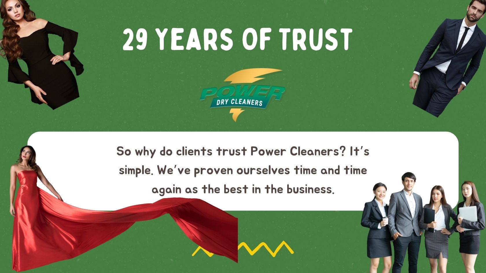 Why Clients Trust Power Dry Cleaners