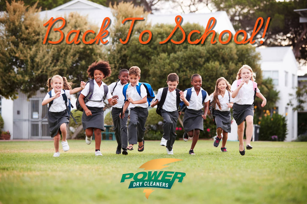 Back to School Is Coming Soon! Cleaning Care to Get Those Uniforms and Costumes Ready to Wear!